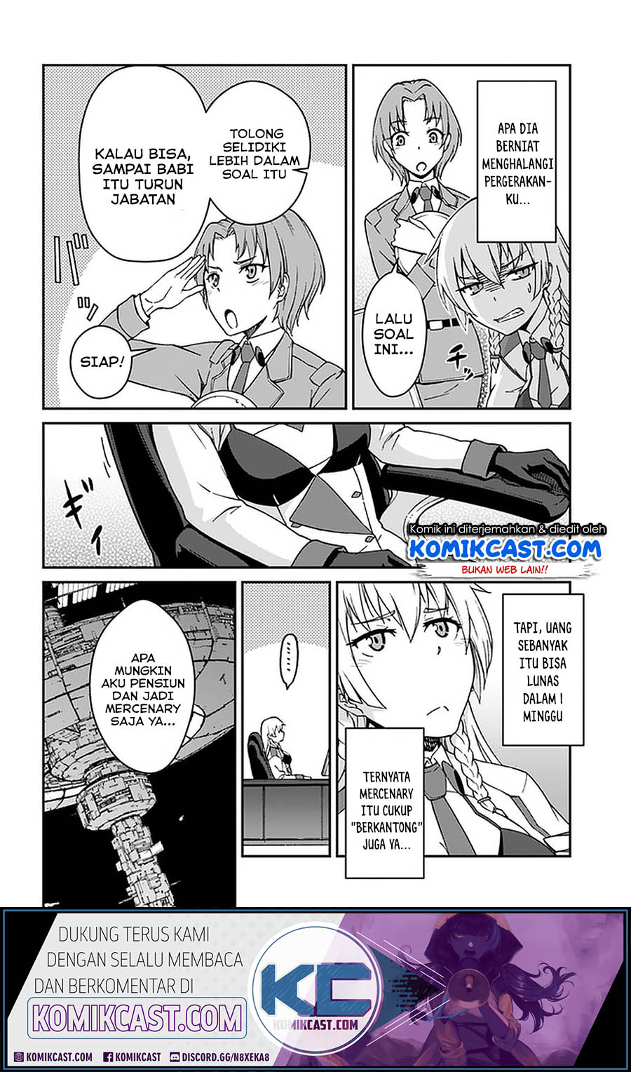Mezametara Saikyou Soubi to Uchuusen-mochi datta no de Chapter 08.1 Bahasa Indonesia